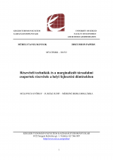 Részvételi technikák és a marginalizált társadalmi csoportok részvétele a helyi fejlesztési döntésekben Részvételi technikák és a marginalizált társadalmi csoportok részvétele a helyi fejlesztési döntésekben
