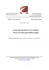 A hazai antiszegregációs tervek értékelése Amartya Sen képességszemlélete alapján A hazai antiszegregációs tervek értékelése Amartya Sen képességszemlélete alapján