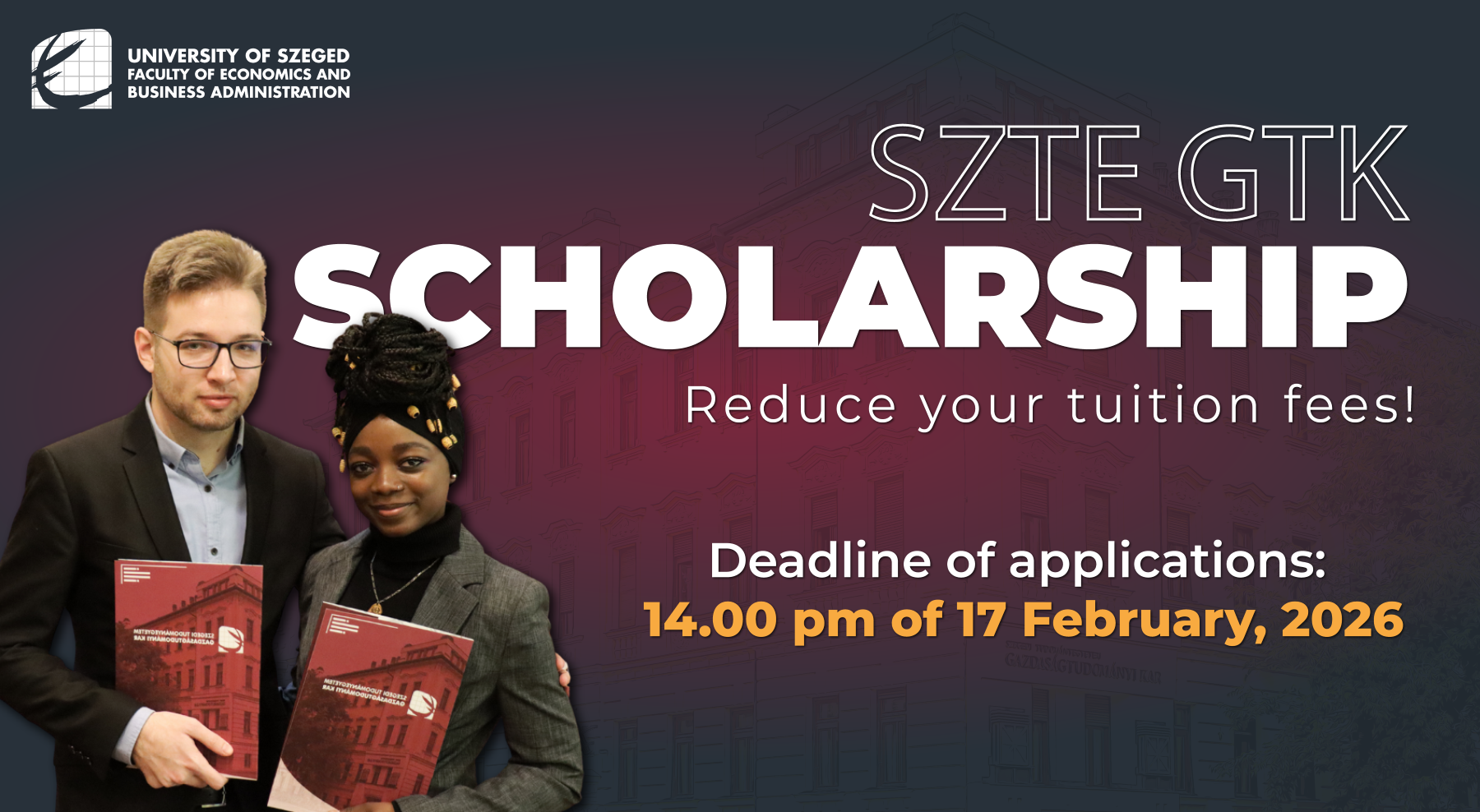 SZTE GTK Scholarship 2026 SZTE GTK Scholarship 2026